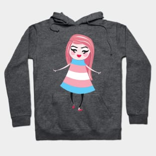 Transgender pride flag Hoodie